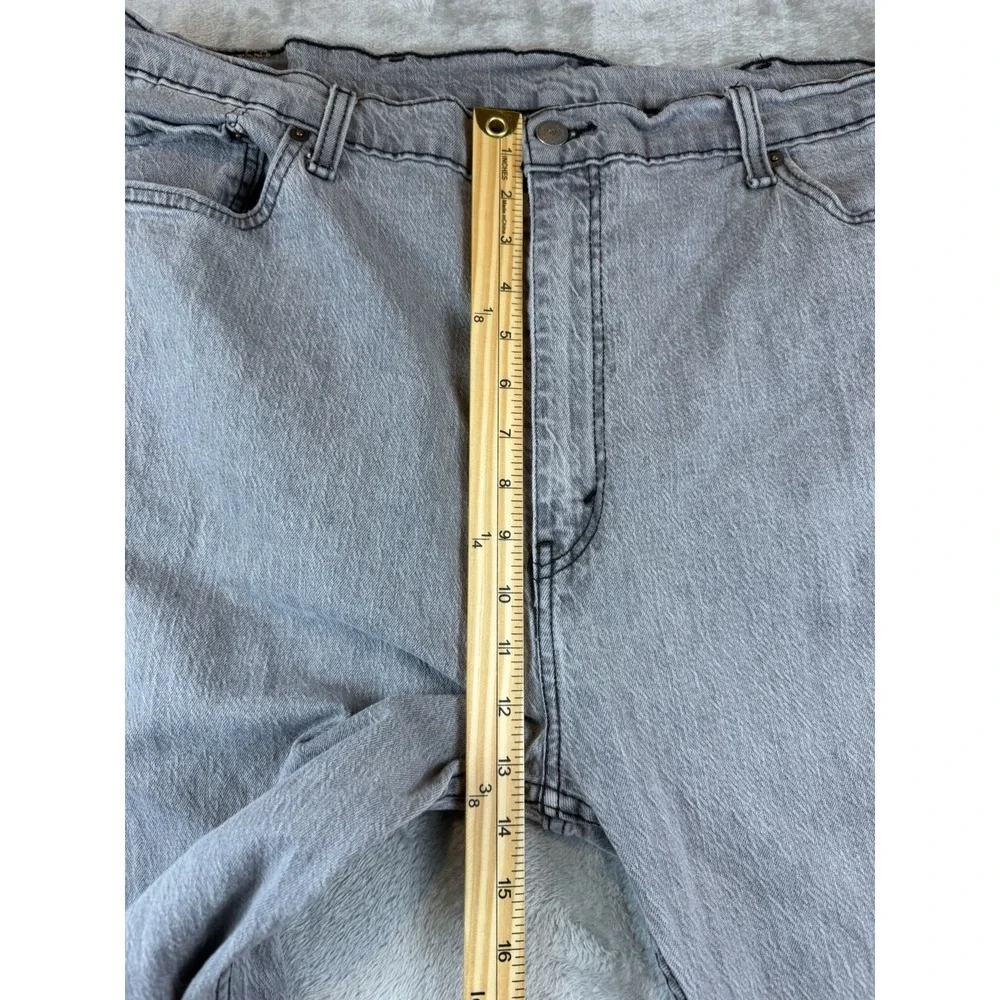 Levi's 505‎ Jeans Men's 42x32 Gray Denim Straight Fit